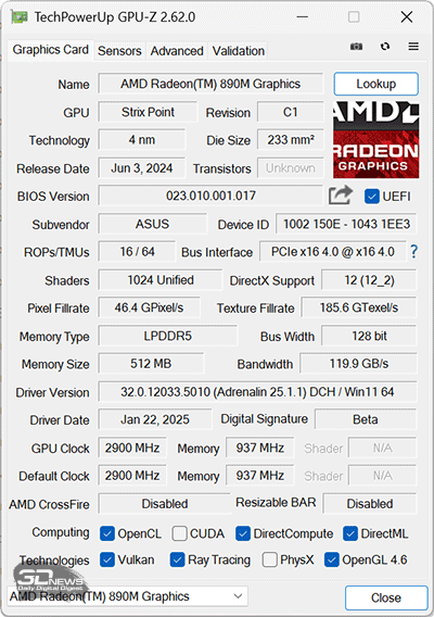 Обзор ноутбука ASUS Vivobook S 14 Copilot+ PC на процессоре AMD Ryzen AI 300