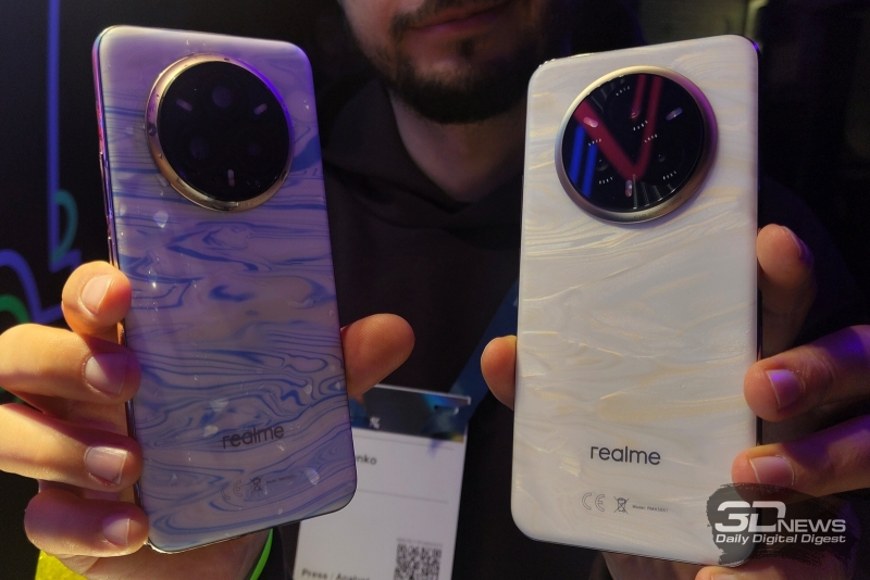 Репортаж со стенда realme на выставке MWC 2025: многоликие смартфоны и гибрид смартфона и фотоаппарата